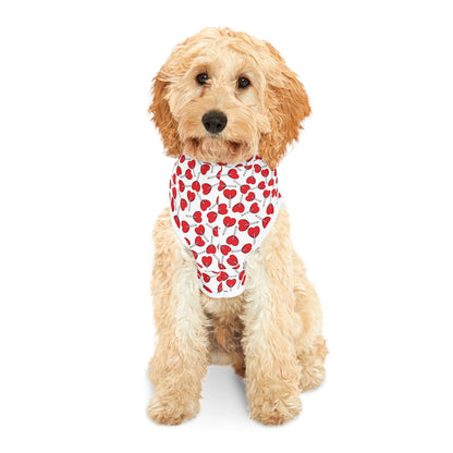 Adorable pet clothing with cherries