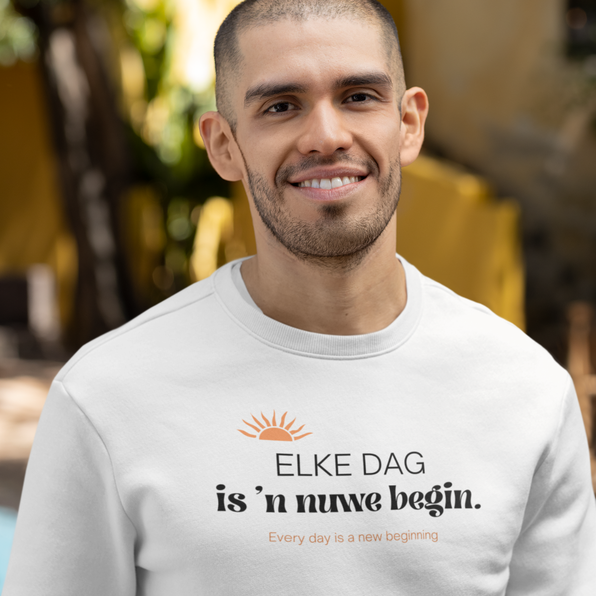 Afrikaans message sweatshirt