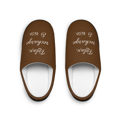 Comfortable Brown Slippers for Men