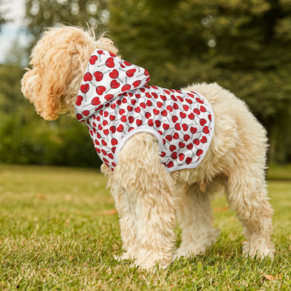 Cozy dog hoodie with vibrant design