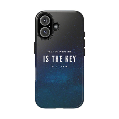 Durable phone case with inspiring quote