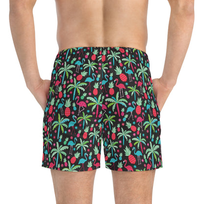 Fun beach swim trunks