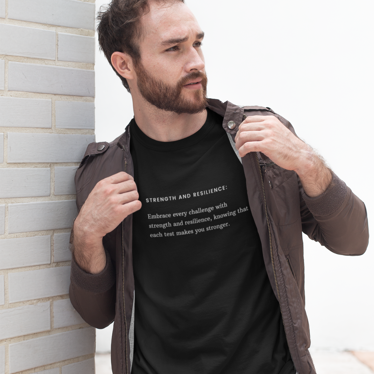 Inspirational Strength & Resilience graphic shirt