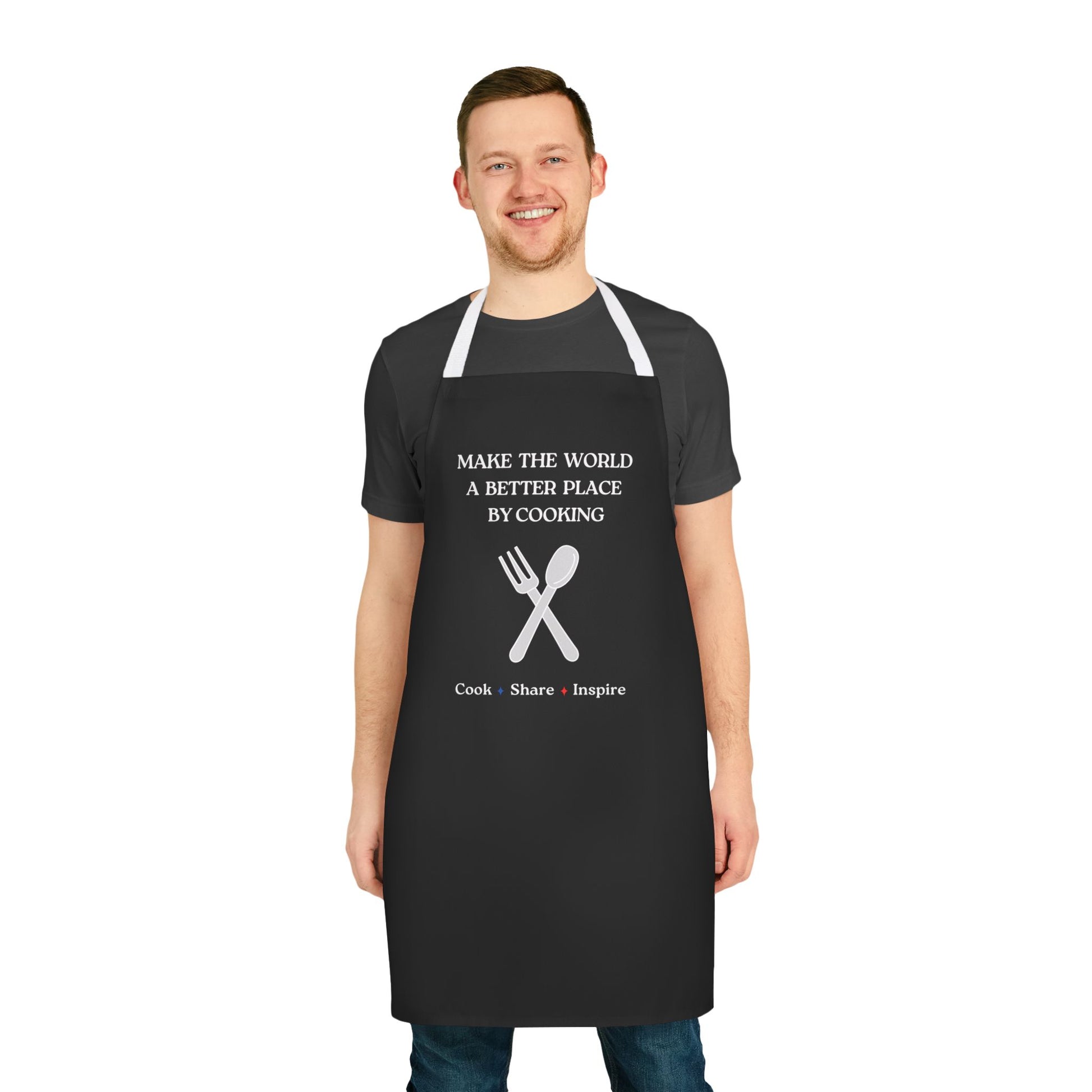 Inspirational kitchen apron