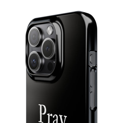 Inspirational phone case with pray