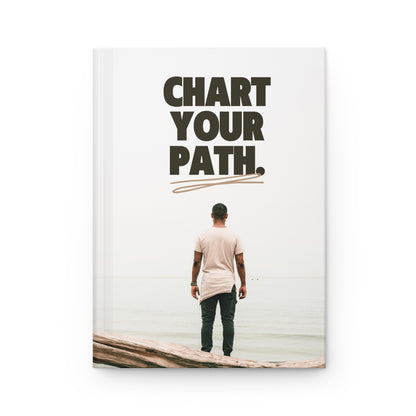 Journal with Chart Your Path message