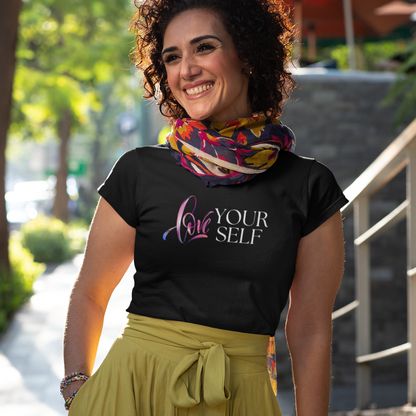 Love Yourself T-shirt with empowering message