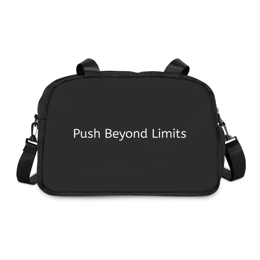 Push Beyond Limits fitness handbag