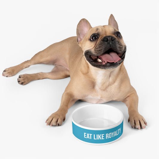 Royal pet bowl for mealtime