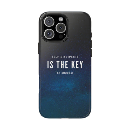 Self-discipline iPhone case for success