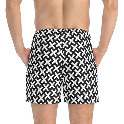 Sleek swim trunks design