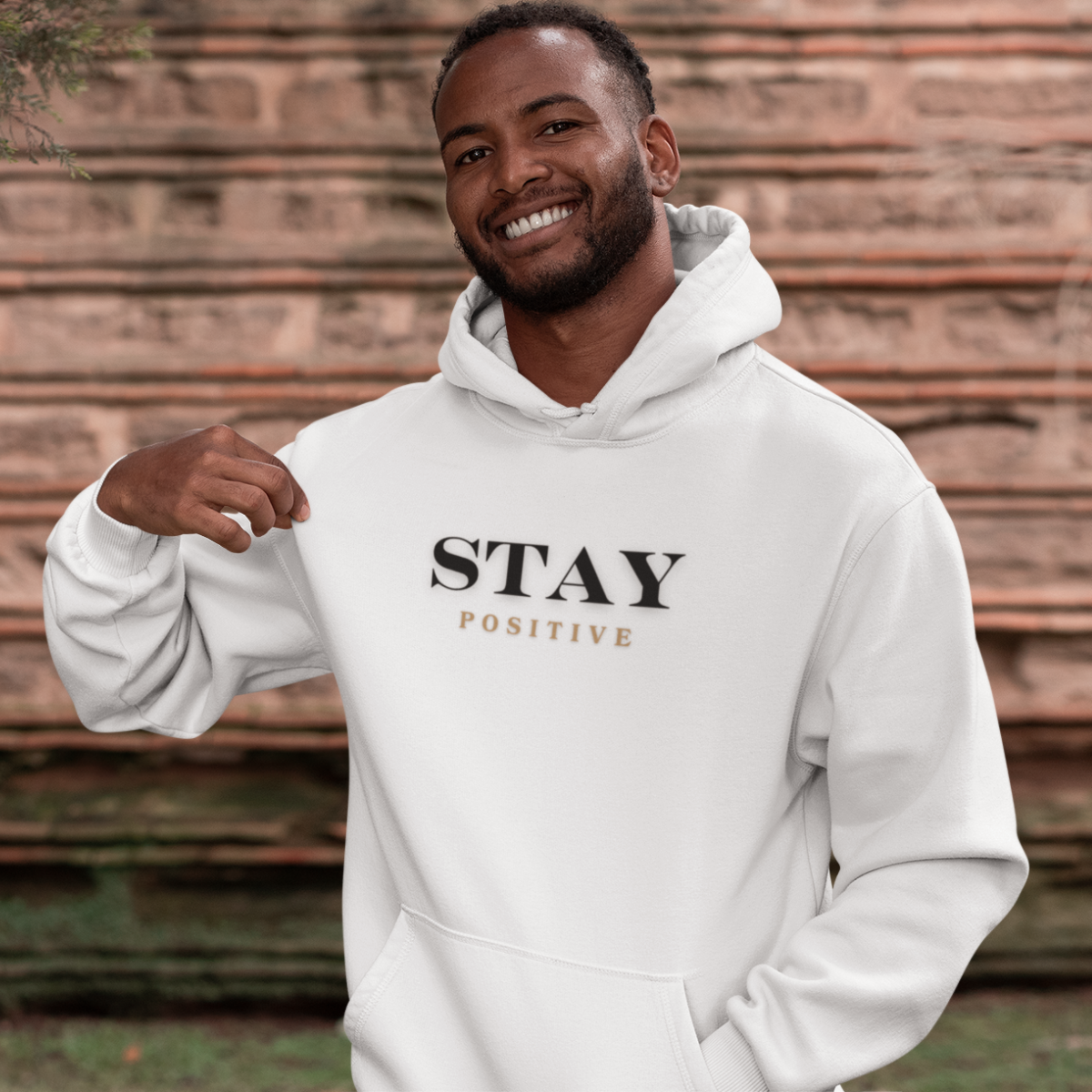 Stay Positive hoodie