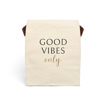 Stylish lunch bag with uplifting design