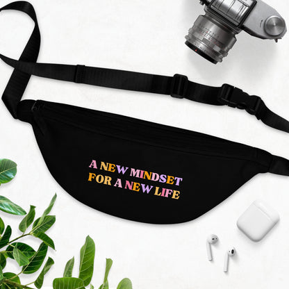 Stylish motivational waist bag