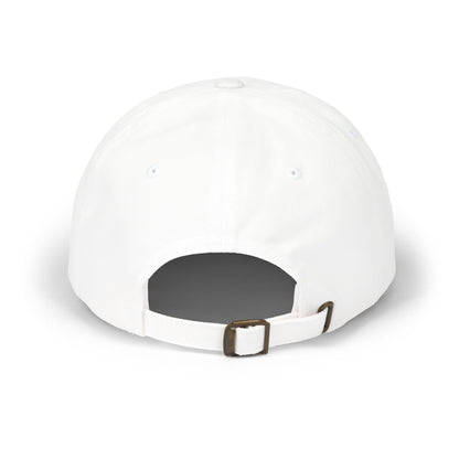 Stylish white cap for relentless grinders