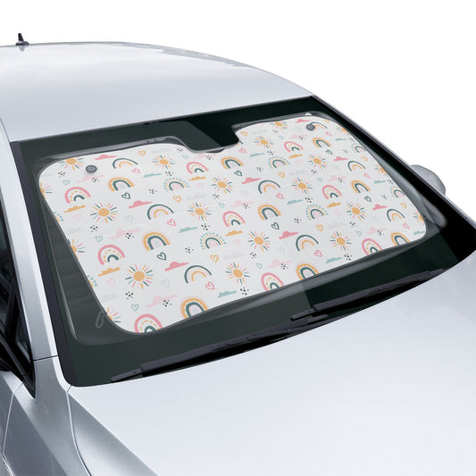 Sunlit Car Sun Shade