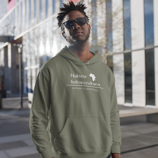 Swahili motivational hoodie