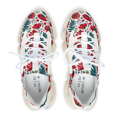 Trendy Flower Print Sneakers