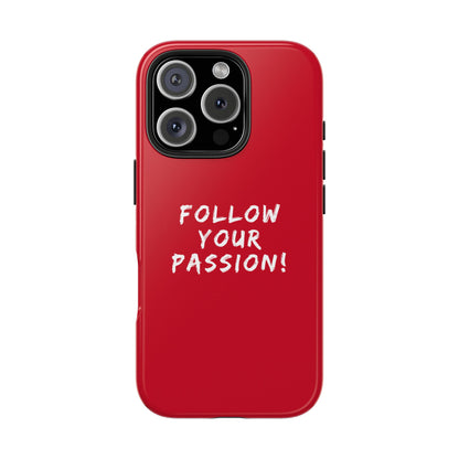 iPhone 16 case with inspiring message