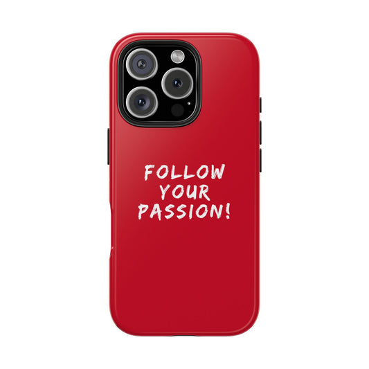 iPhone 16 case with inspiring message