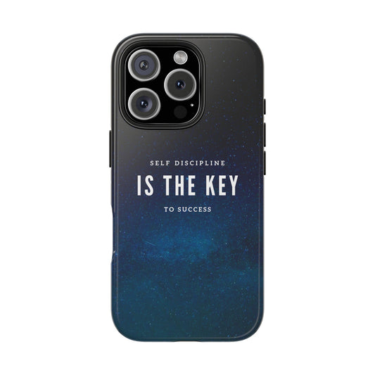 iPhone 16 case with motivational message